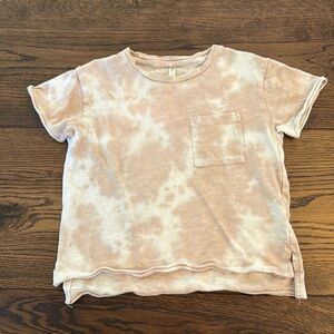 Rylee + Cru T- shirt tan tie dye size 2-3y